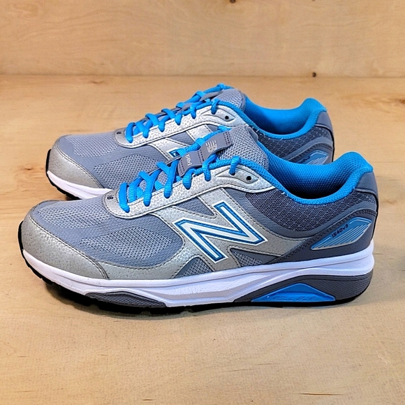 New Balance 1540v3 Encap Silver Blue Running Walking Shoes - Picture 5 of 9